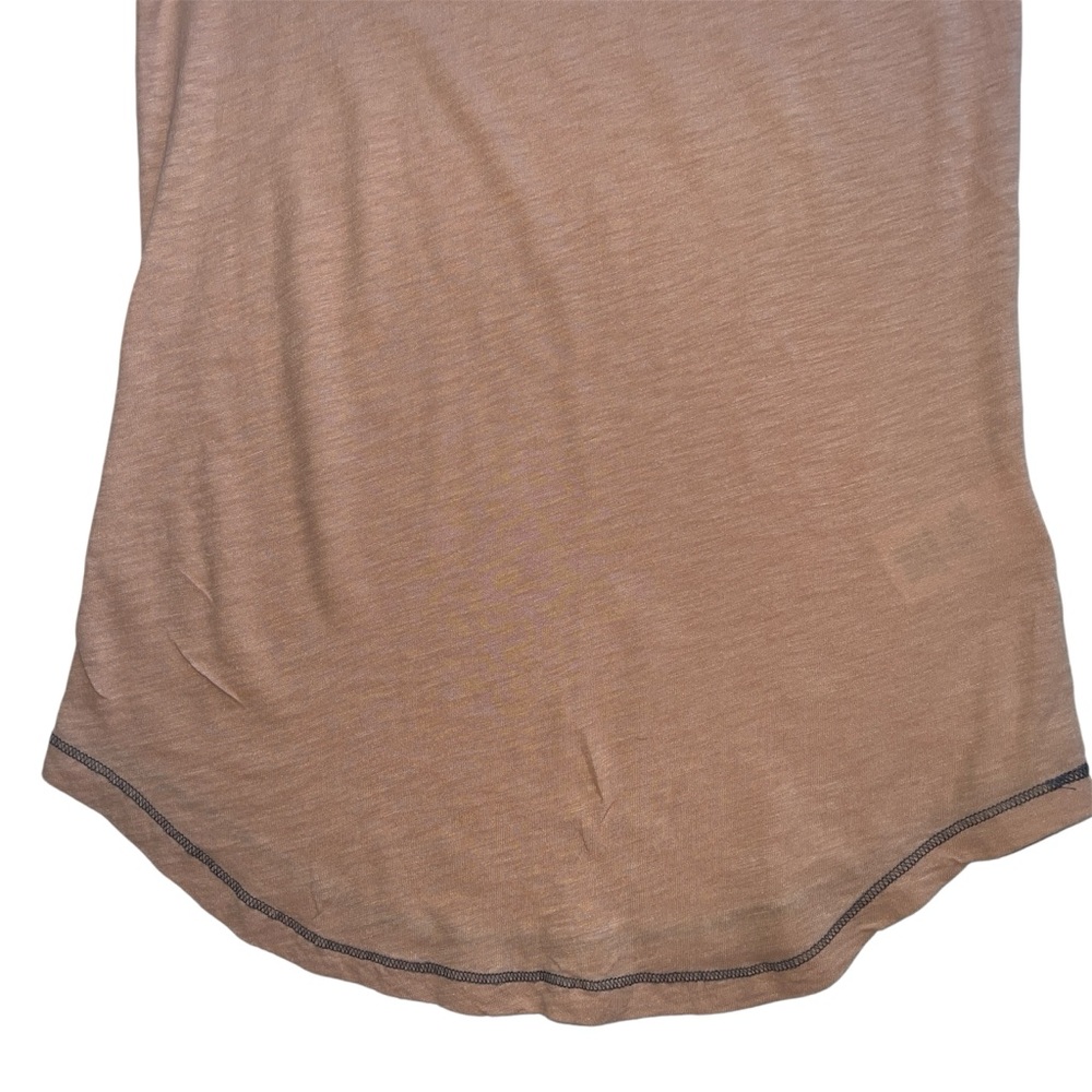 t.la Anthropologie Nude Pink Scoop Neck Top Sz XS - Picture 10 of 10